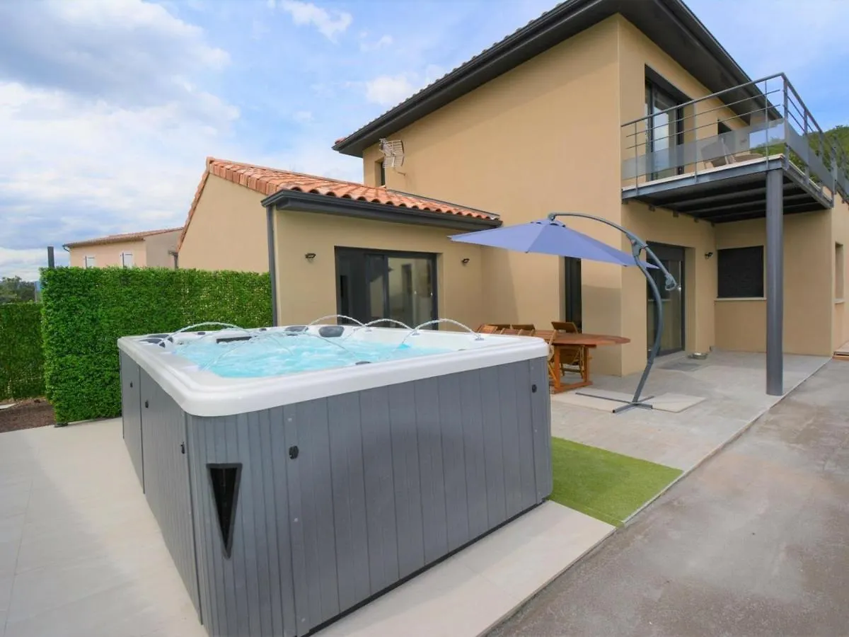 Villa 4 Suites Avec Spa De Nage, Terrasse Et Clim - Proche Centre Ruoms - Fr-1-382-149